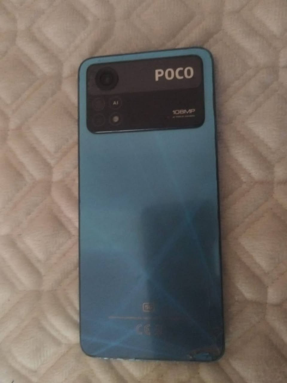 السلام عليكم. جهاز:  POCO X4 Pro   بوكو xبرو 
وحش الالعاب ذاكره :256 نسخه 5G
بوبجي 60 فريم عدل جهاز يخبل البطاريه 5000 ملي امبير 
شحنه مفول بس بي فطور مثل ما موضح بالصورة 
اخون رايده مراوس


**إذا كنت صاحب هذا الإعلان وتريد حذفه لأي سبب، رجاءا أرسل رسالة إلى الدعم الفني**