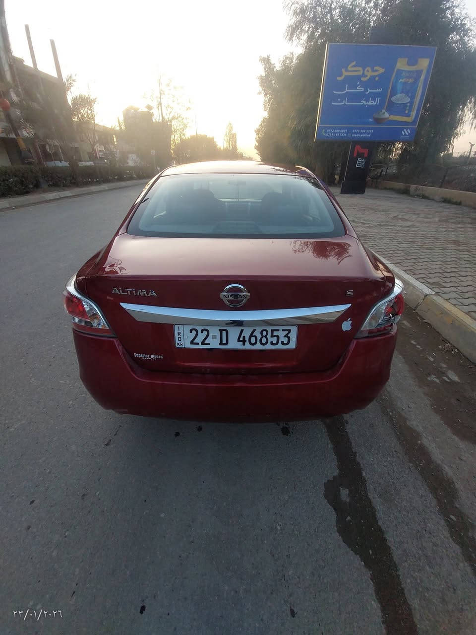 سلام عليكم شباب نيسان التيما موديل 2016 وارد امريكي والسونار مرفق مع المنشور بيها صبغ ربع البنيد والباقي مكفولة كفالة عامة شرط سيارة جديدة بمعنى كلمة كير مكينة كهربائات حدادة صدر تبريد تخم تاير كولة جاهز السعر ب 112 وبيها مجال بسيط جدا العنوان ديالى بعقوبة مقابل نادي الفروسية معرض لاتكال المركزي زورونا وبخدمتكم 
*********** 
*********** 
اتصل وبل خدمة
