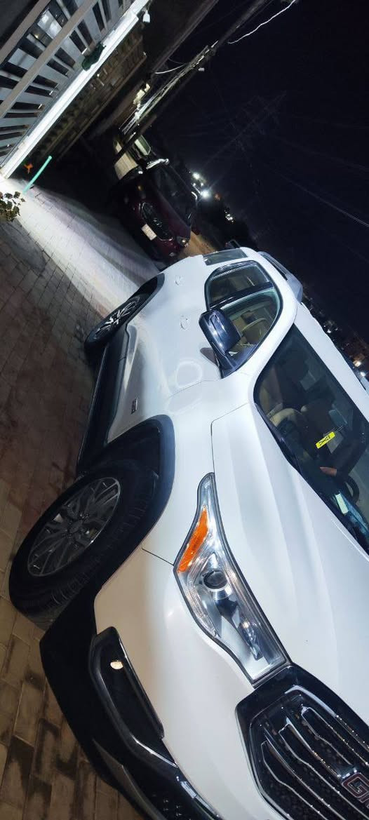 السلام عليكم
جمسي أكاديا 2019 

مكينة 3600

ماشية كلش قليل 

حادث جاملغ وبنيد بدون دواخل وصور الحادث موجودة 

داخل جلد جكليتي 

رقم كربلاء بأسمي 

تدفئة بالكشنات 

كشنات كهرباء 

جنطة كهرباء 

اربع مودات قيادة 

مكان السيارة كربلاء 
السعر 195

***********
