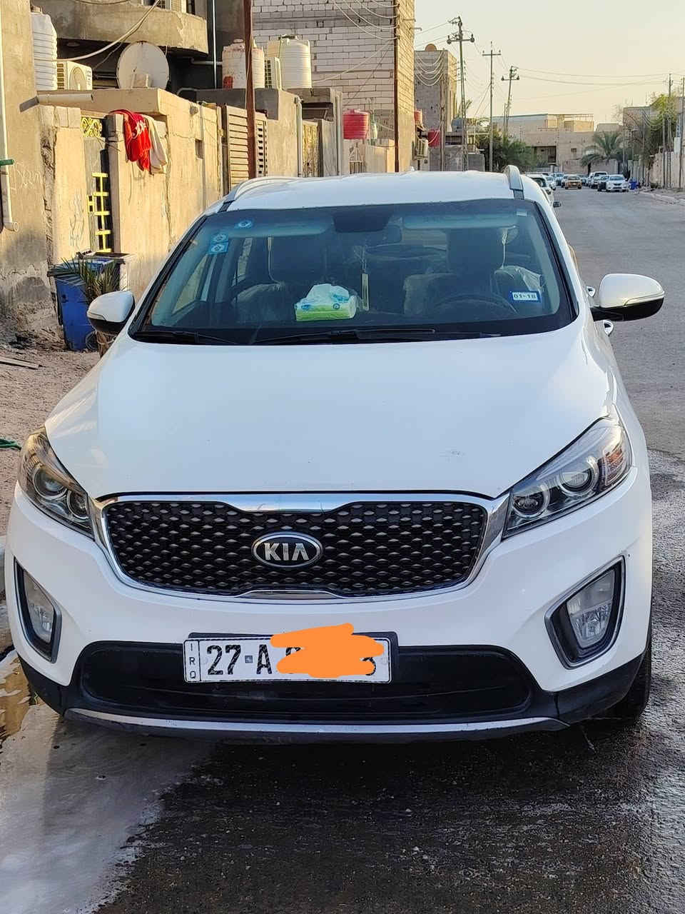 السلام عليكم سورنتو ١٦ وارد أمريكي محرك كير بحالة جيدة ايرباك سليم بدون جكنجن سيارة جاهزة بيه تبديل المدكر الأيمن مع تعديل وصيغ حافة البنيد مع ضربة خفيفة بحافة الصندوق راجعة على البارد في العراق تبريد تدفئة كهربائيات كلهة شغاله لايت زنون اشارة بالمري محرك ٤  ٥راكب رقم انكليزي بسمي العنوان بصرة الزبير رقم *********** بيه واتساب
السعر ١٦٥ وبيه مجال قليل
