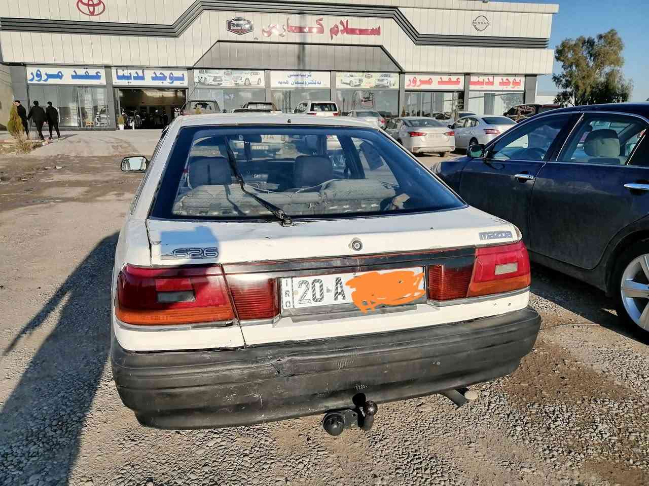 سلام عليكم ورحمة الله سيارة للبيع مازدة موديل( 90) مكان كلار (***********)
