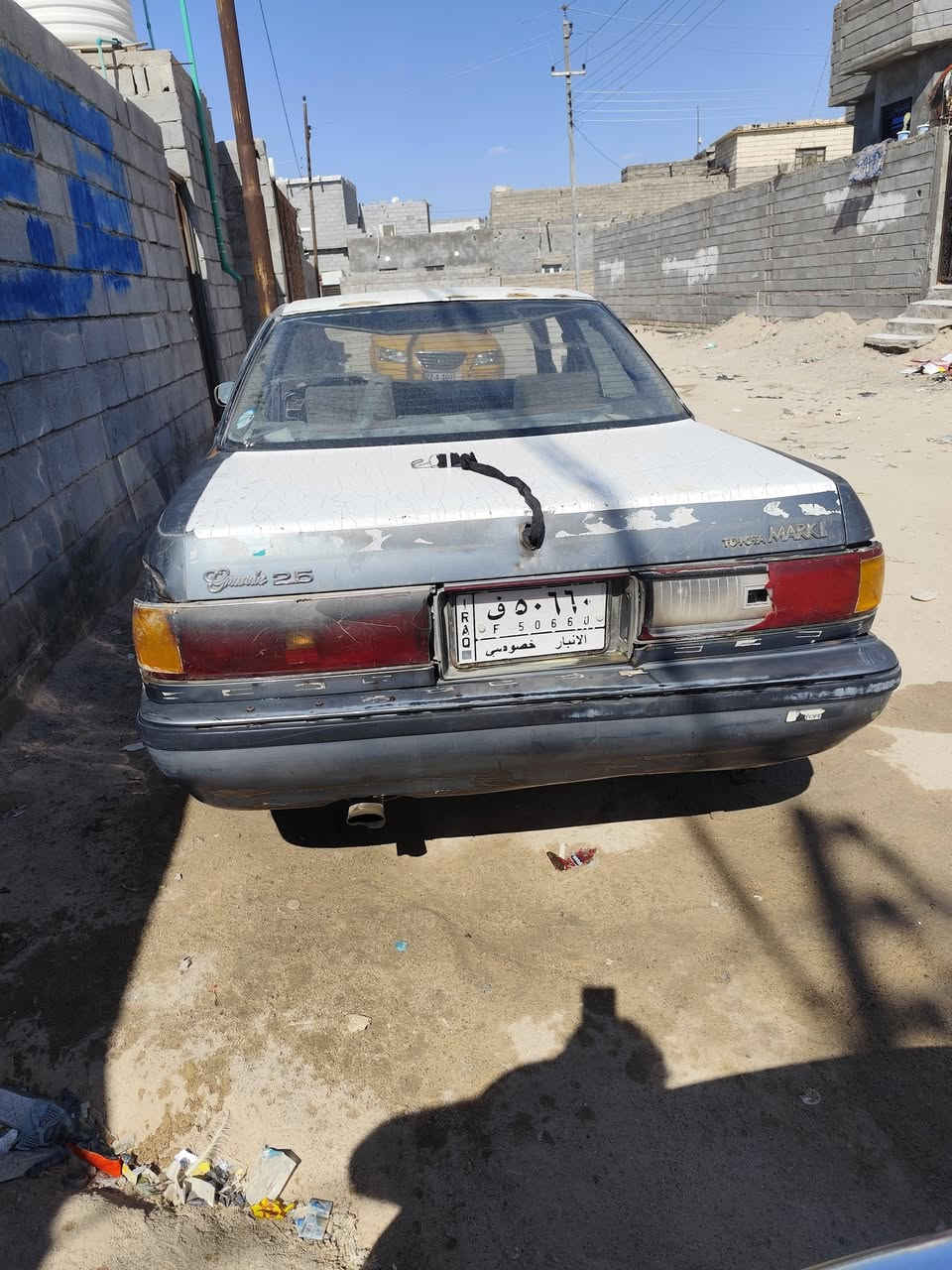 السلام عليكم سياره مارك كصيف للبيع مكينه وكير ونجي مابيهن شي طخم تأير كهربائي شقاله  ؤراعيها يريد تحؤيل سنويه منتهيه ب السعر 20 ؤبيها مجال 2025 المكان البصره الزبير ***********
