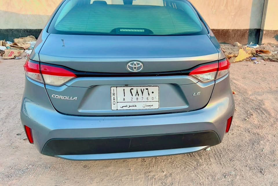 *🚗 للبيع تويوتا كورلا LE موديل 2021 وارد أمريكي*

*السعر:* 119 ورقة وبيها مجال بسيط  
*المكان:* البصرة - المطيحة  
*للتواصل واتساب فقط:* ***********  

*المواصفات الأساسية:*  
- *المحرك:* 1800 سي سي 
- *ماشيه:* 120 ألف كم 
- *الكير:* أوتوماتيك كهربائي 
- *الحالة:* مكينة وكير وتبريد كلها جديدة، معمرة خارج العراق 
- *السيارة:* يساره، معوقين والراعي موجود 

*الإضافات:*  
- شاشة كار بلي 
- نظام تحديد مسار 
- تحكم ستيرن 
- كاميرا خلفية 
- تبريد ثلج 
- الرقم: ميسان خصوصي 

*ملاحظات:*  
- الحادث فقط بالبجم واصل  الباقي  مكفول 
- السيارة نظيفة وما ناقصها شي 
- الصور تتكلم عن الحالة 

*ملاحظة:* ماعندي ماسنجر، التواصل واتساب فقط
