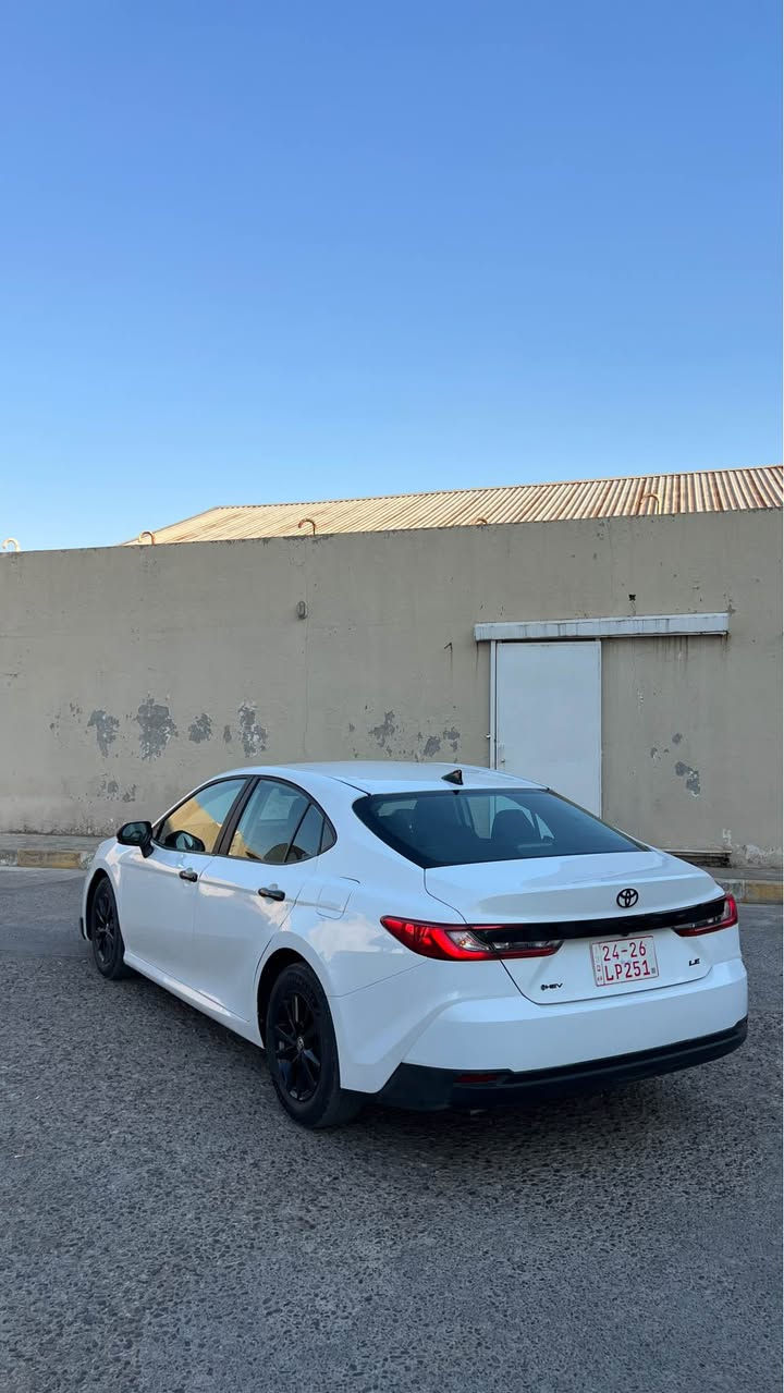 2025 Camry LE black top 
عام صبغ بدون شاصي  بدون ارباك 
رجاء لادز رسالة شراي اتصل 
*********** واتساب 
سعر 170 أربيل, العراق
