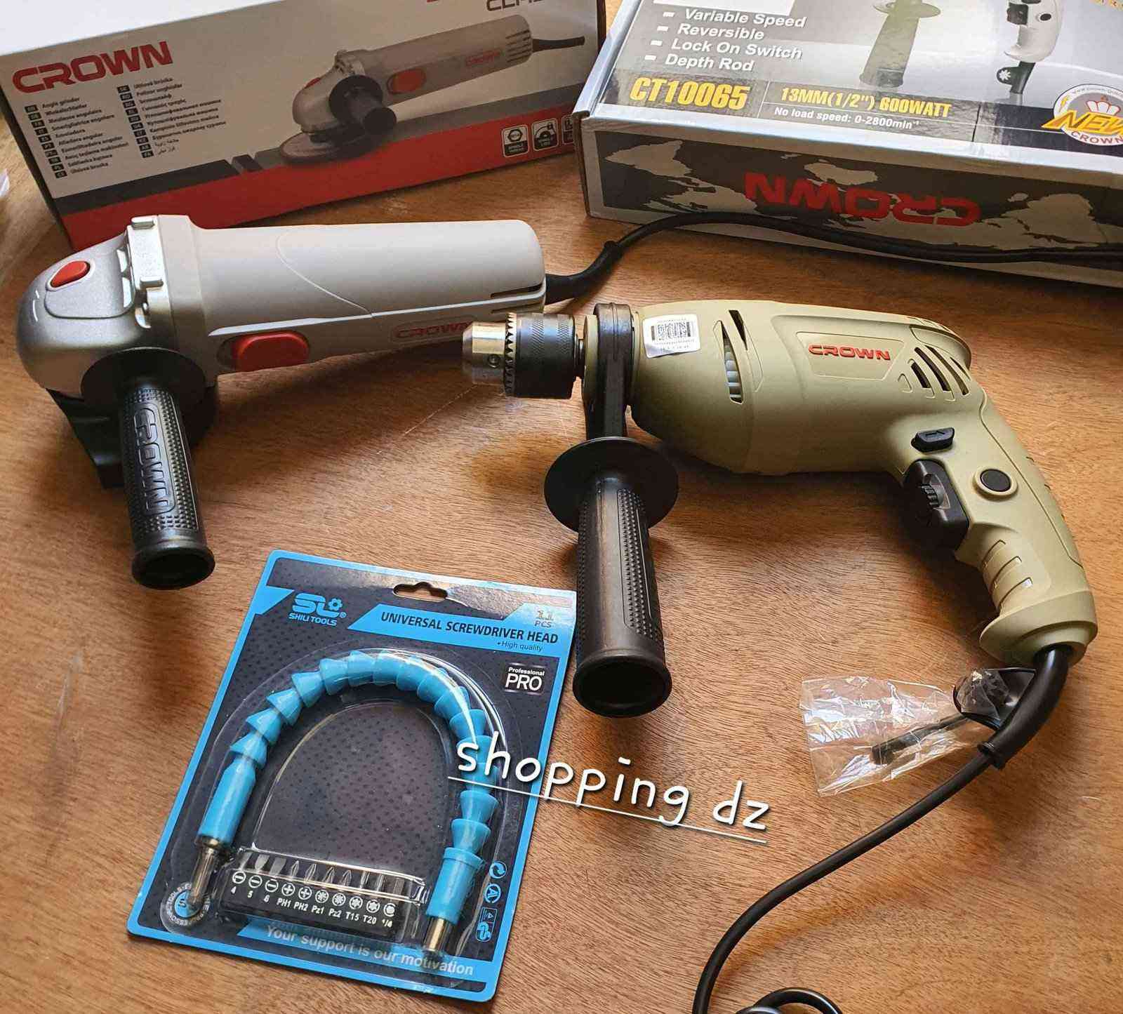 🚚 التوصيل متوفر لـ58 ولاية والدفع عند الاستلام
📩 للطلب ابعث: الاسم + الولاية + البلدية + رقم الهاتف
🔥 Pack Chignole + Tronçonneuse CROWN + 11PCS
🪚🔧 باك احترافي يجمع بين القوة والتعدد في الاستعمال
هذا الباك مثالي للي يخدمو في النجارة، الحدائق، أو الأشغال الثقيلة 👌
🪚 Tronçonneuse CROWN
✔️ قوة عالية لقطع الخشب بسهولة
✔️ مثالية لقطع الأشجار والحطب
✔️ أداء ثابت ومتين
🔧 Chignole (Perceuse)
✔️ حفر سريع ودقيق
✔️ مناسبة للخشب، المعدن والبلاستيك
✔️ تحكم سهل واستعمال مريح
🧰 11 قطع إكسسوارات
✔️ لوازم إضافية للاستعمال المتنوع
✔️ تزيد من فعالية الجهازين
✔️ توفر لك حلول متعددة في العمل
⭐ لماذا تختار هذا الباك؟
✅ توفير في السعر مقارنة بالشراء المنفصل
✅ أدوات ضرورية في كل ورشة
✅ جودة قوية وعمر طويل
✅ مثالي للحرفيين والاستعمال المنزلي
💪 باك كامل يخدمك في كل الظروف ويوفر عليك الوقت والجهدPack Chighnol + trancenaise CROWN +11PCS الأربعاء, الجزائر


**إذا كنت صاحب هذا الإعلان وتريد حذفه لأي سبب، رجاءا أرسل رسالة إلى الدعم الفني**