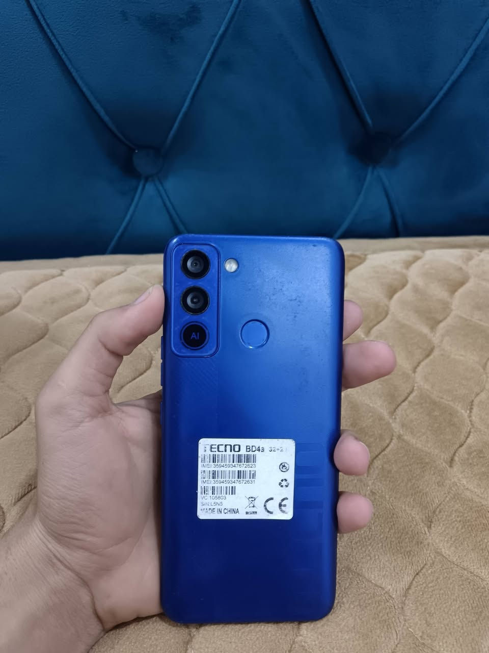 السلام عليكم تكنو بوب 5 مكفول مامفتوح ابداً شرط الفحص
ذاكرة 32 جهاز  بصمة شغالة دبل سيم كارت جهاز نضيف كلش  نضافتة 99 ٪  السعر 65 مكاني رميثه ***********
