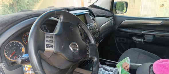 السلام عليكم للبيع نيسان ارمادا موديل ١١رقم بغداد الدولي باسمي هزه وسنويه جدد السيارة مكينه كير تبريد صدر تخم تاير خير من الله نص فول كشن السايق كهرباء كشنات الخلفي كهرباء رادارات حساسات كامره خلفيه لابت زنون بيه صبغ ٤قطع اعتبره حزام ماشيه ١٤٠تقريبا السعر ١٢٠ وبيه مجال للاتصال ‏‪***********‬‏ مكان السيارة بغداد
