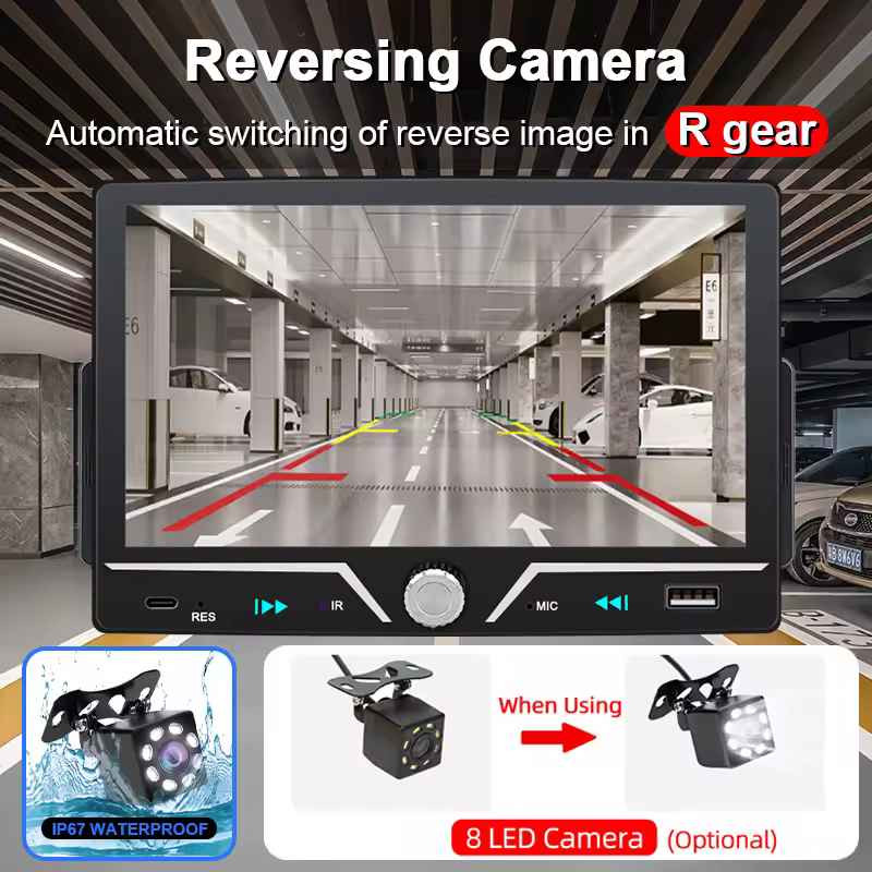 هذا المنتج عبارة عن مسجل سيارة (شاشة) مقاس 7 إنش يعمل بنظام MP5، ويتميز بالوظائف التالية:
يدعم أنظمة أبل كار بلاي (Apple CarPlay) وأندرويد أوتو (Android Auto) لاتصال الهاتف الذكي. 
مزود بتقنية بلوتوث للمكالمات وتشغيل الصوتيات، وراديو FM، بالإضافة إلى خاصية Mirror Link. 
يحتوي على شاشة لمس عالية الدقة، ومدخل USB، ومدخل لكارت ميموري (TF). 
يأتي بأبعاد قياسية تناسب فتحة مسجل السيارة التقليدية (1 DIN). بغداد, العراق


**إذا كنت صاحب هذا الإعلان وتريد حذفه لأي سبب، رجاءا أرسل رسالة إلى الدعم الفني**