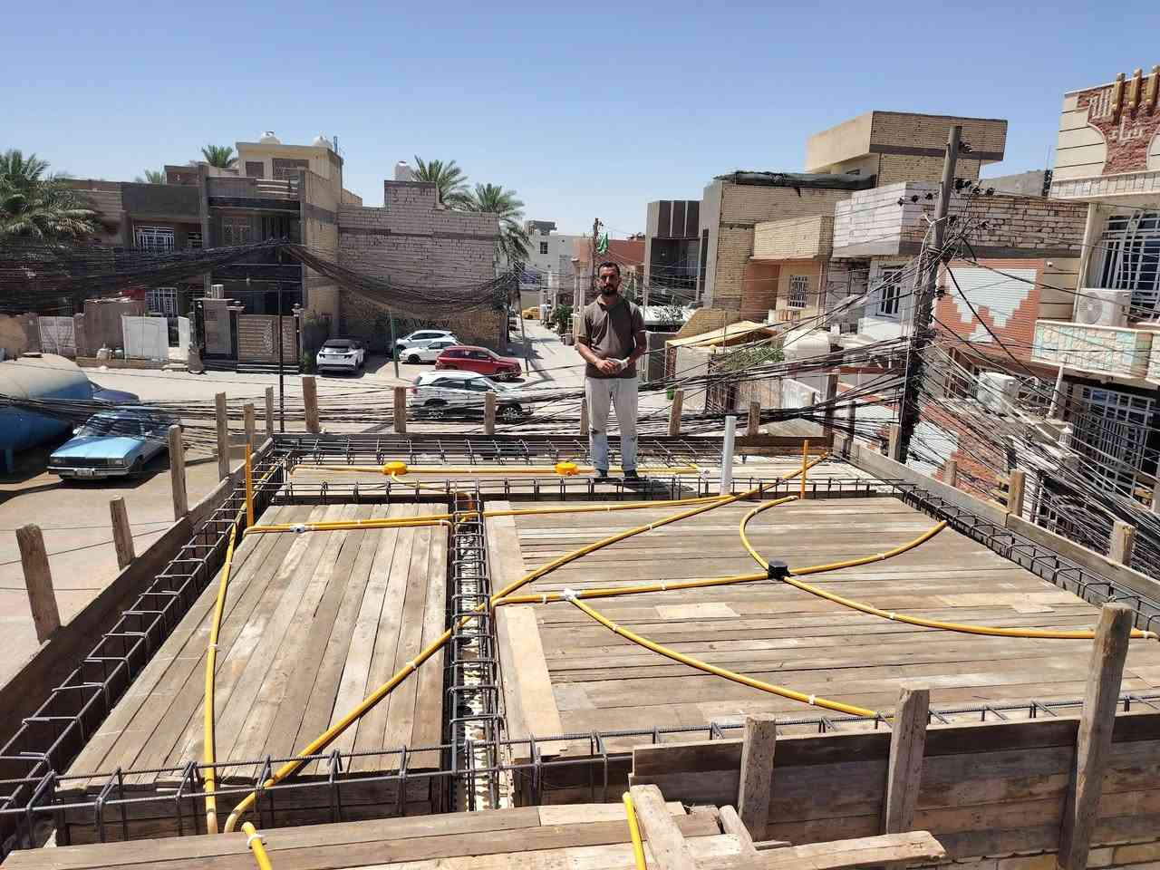نشر سقف بوري في كربلاء
*********** أبو مجتبى
