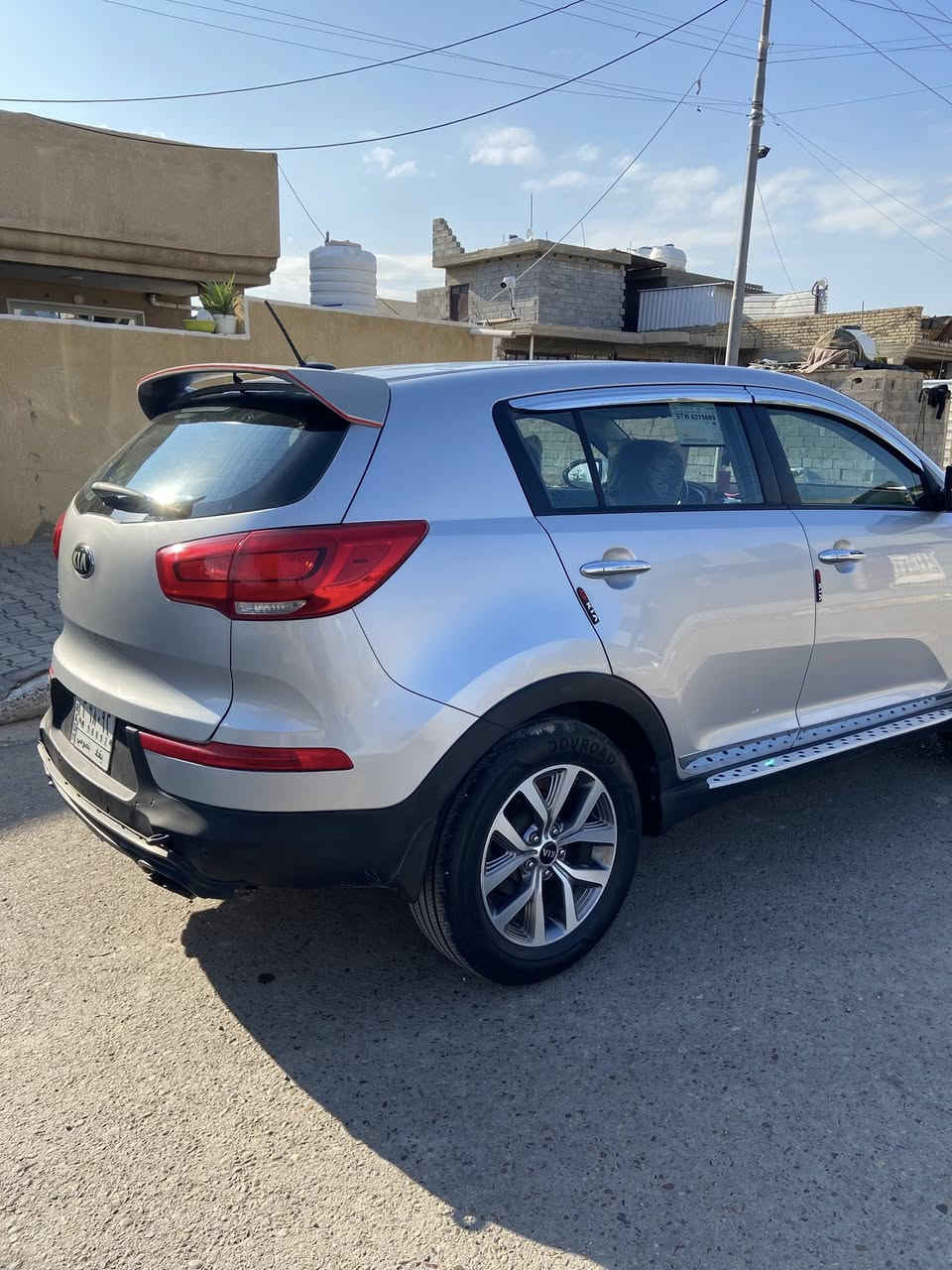 سبورتج 2015 مواصفات عاديه فورويل محرك2400  رقم بغداد وارد امريكي سونار منشور وصار بيه بارد بل جاملغ لخلفي شبرتقريبا السعر 147 وبيه مجال  رقم الهاتف***********
