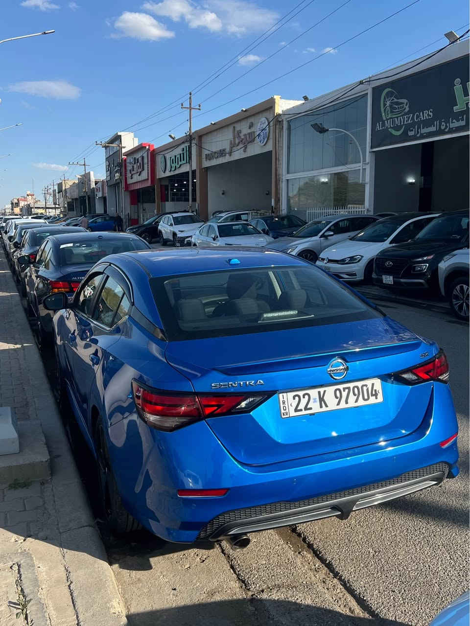 نيسان سنترا

موصفات 

فول 

فقط بدون سلايت 

SR

2022 

رقم اربيل باسمي جاهز ضرر. سياره موضح بصوره شرط بدون اي دواخل 

مكانه كركوك 

سعر 148 

رقم موبايل 

*********** كركوك, العراق
