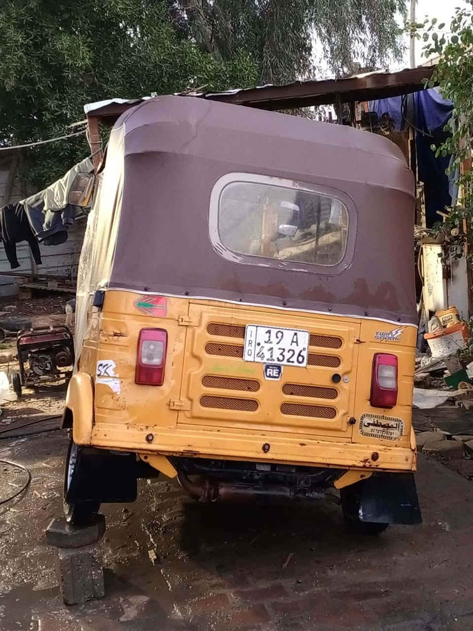 تكتك 19 رقم انكليزي وسنويه بسمي بيها خياس محركها مجفت كهربائياتها كلها شغاله التكتك  كامله كبل للشغل سعرها خمس ملايين ونص بيها مجال قليل مكاني كربلاء يم السايلو متواجد عالفيس


**إذا كنت صاحب هذا الإعلان وتريد حذفه لأي سبب، رجاءا أرسل رسالة إلى الدعم الفني**