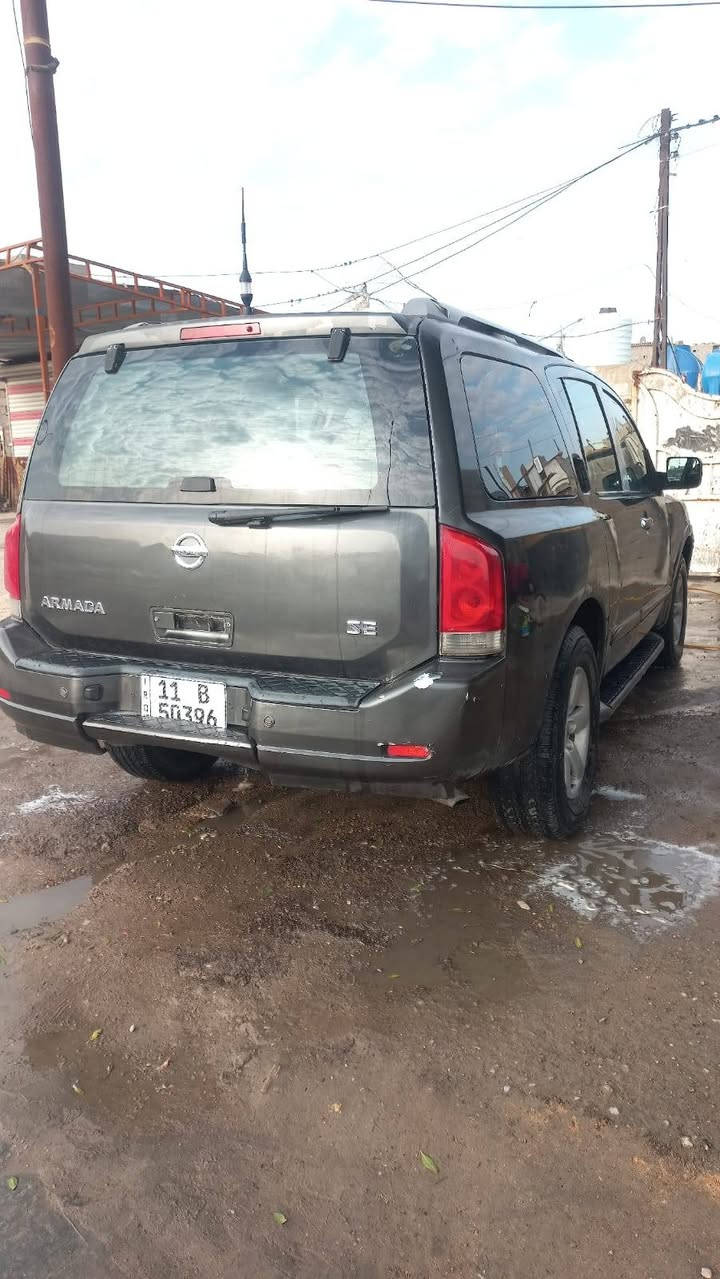 سلام عليكم
نيسان ارمادا موديل ٢٠٠٨ مصبوغه احزام جماليه
مكينه وكير جدد رقم الجديد باسمي تحويل ثاني يوم
مكاني بغداد الأمين الثانيه /***********
