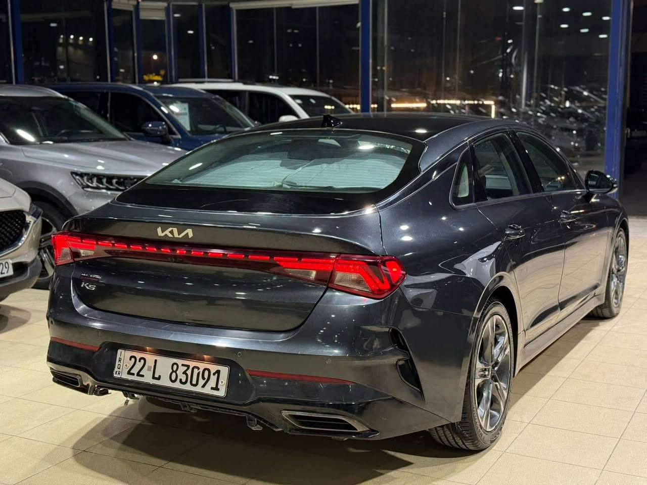 K5
موديل ٢٠٢٢
فول ex
بس بنيد مصبوغ الباقي كفاله عامه 
السعر ١٧٠ 
موقع السياره نجف 
***********
