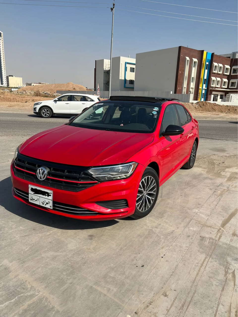 ‏vw jetta 2019 se 
‏14Torbo. 63 mil
مواسفات ،بەسمە ، پانۆراما ، گیر تۆماتیک ، کوشین ھیتەر ، ئاوێنە جولە ، شاشە ئایپاد گەورە ، CD box , Car play , 2سویچ ، mod:eco,normal,sport , 
رادار ٣٦٠ پلە ، لایت و بەگلایت LED , 
رادێتە و لایت بیلادی  ، 
سبوغ ، 1 قتعە  بس بۆنیت بی داخلی بێ ژورێ داخلی ھیچی نیە  بدون دواخل ، 
سعر : ١٥٤ 
*********** أربيل, العراق
