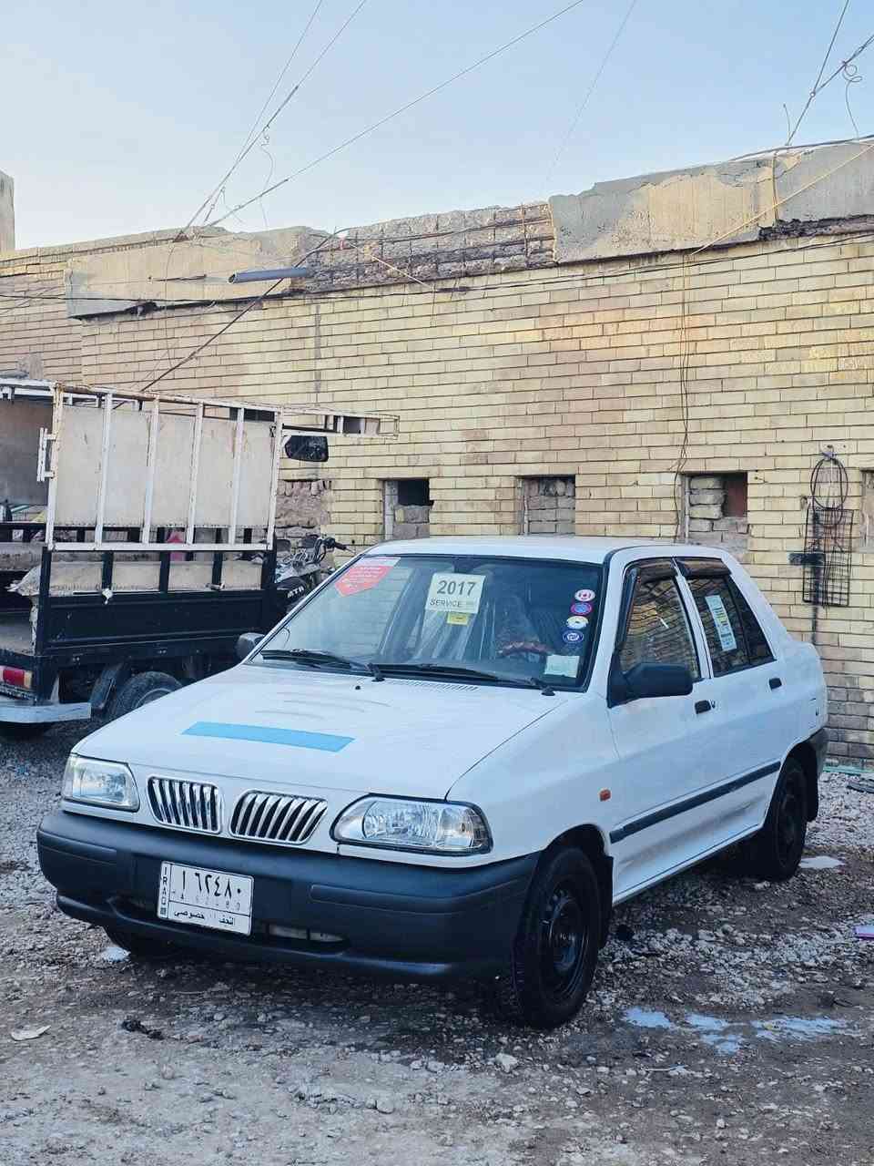 سلام عليكم         السعر 48 وبيه مجال بصيط
سايبه 2017 سياره جاهزه مابيه اي نقص 
سياره كفاله عامه صبغ ضربه تبديل خياس 
مكينه وكير وحدايده وتبريد كله جديد 
مكان سياره نجف 
***********
 ***********
