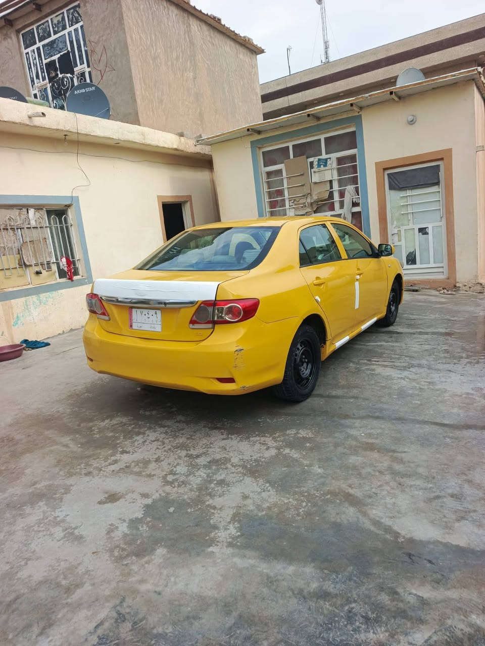 للبيع كورله 2012 خليجي رقم بغداد تحويل مباشر السياره بيها جاملغ خلفي والباب حداديه تخم تاي جدد مكان السياره بغداد الامين السعر 88$ الشراي يتصل***********////***********
