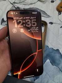 16 pro max ذاكرة 256   بطاريه 93   دبل سيم.  ZA   فقط بي جلخ بأسفل الش...