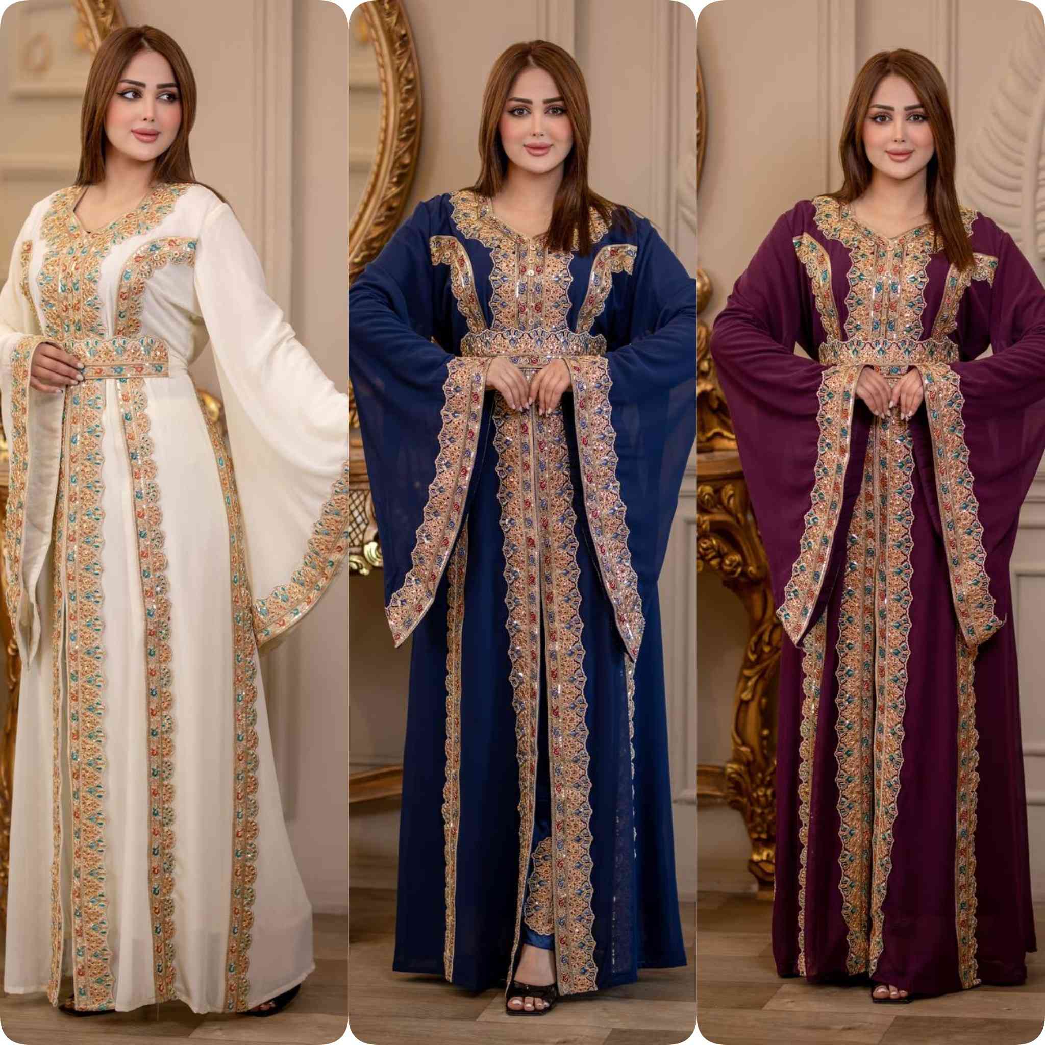 بيع مباشر تتوفر خدمة توصيل لكل المحافظات العراقيه للحجز والاستفسار مراسلة الصفحة قياسات 38-40-42-44-46-48_50 52 54 يلبس من وزن 50 الئ 110 توصيل سريع جدا خلال 24 ساعة فستان يكون جاهز يم حضراتكم قماش تركي درجه اولى إذا مو نفس الصورة يرجع


**إذا كنت صاحب هذا الإعلان وتريد حذفه لأي سبب، رجاءا أرسل رسالة إلى الدعم الفني**