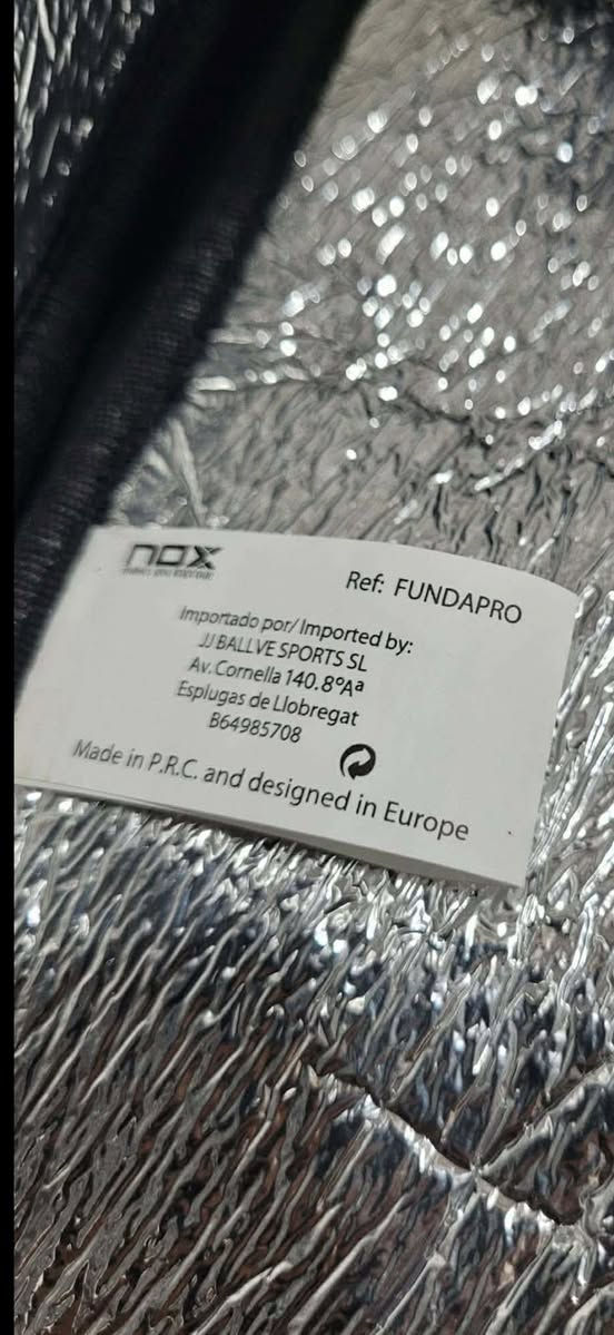 مضرب بادل شركة NOX العالميه
اصدار 2024
المضرب يخبل 
ونظيف لدرجه بي ضربه بسيطه كلش ما تنشاف 
سعره 125 الف 
مكاني : بغداد


**إذا كنت صاحب هذا الإعلان وتريد حذفه لأي سبب، رجاءا أرسل رسالة إلى الدعم الفني**
