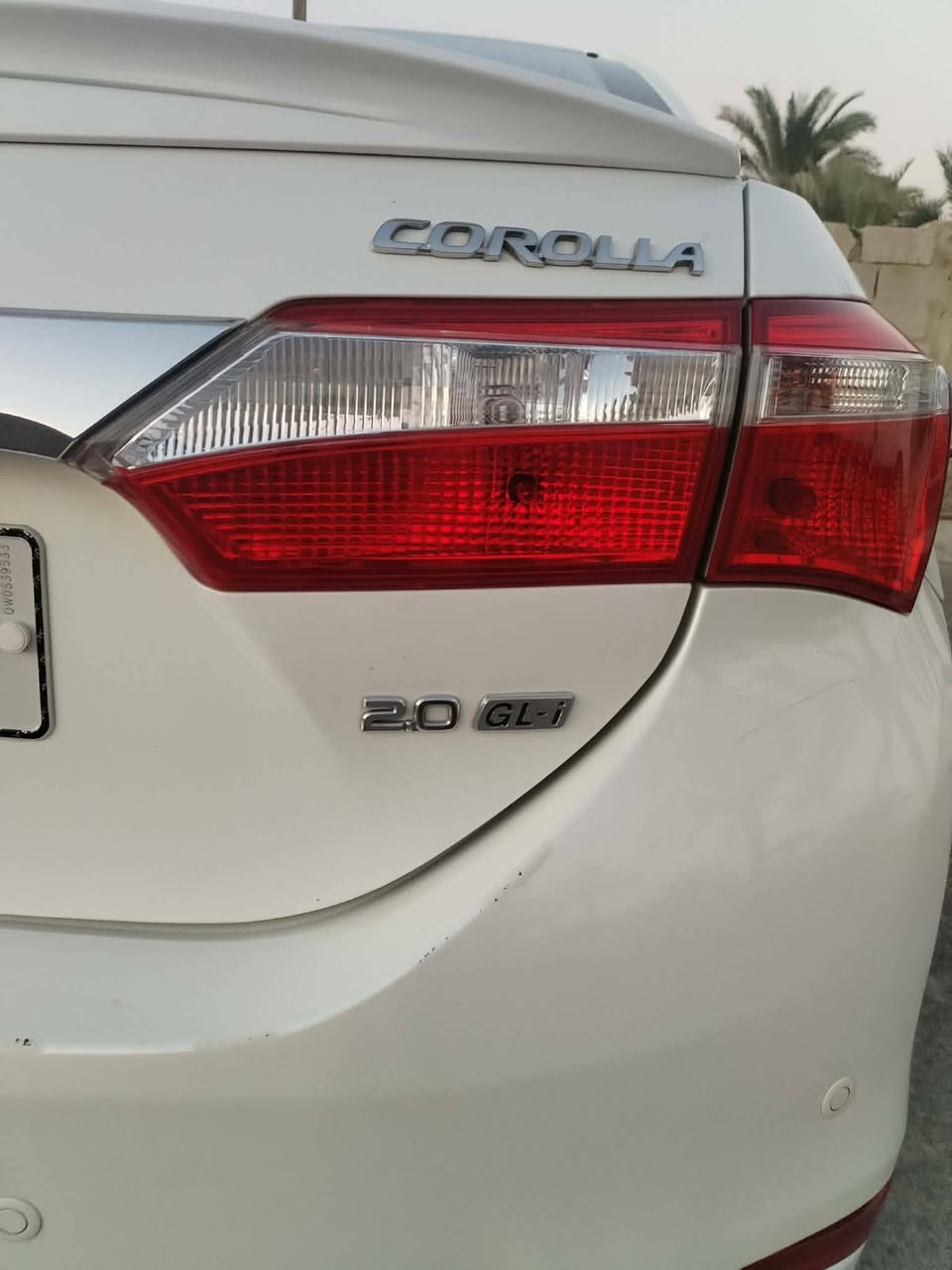 كورلاا 2015 سااز 
كفالة عامة 
مكينه 2000
فول مواصفات 
فتحه سلايت سقف 
سيارة حيل نظيفة كلشي عل بلاد جديد 
باسمي السنوية بشرط تحويل وغرامـة
سيارة مابيـها دينار مصرف كامل من كل نواحي
السيارة جديدة ومناقصهه اي شي 
رقم بغداد/انكليزي 
مكان السيآرة بغداد 
سعر مناسب جدا 
***********
