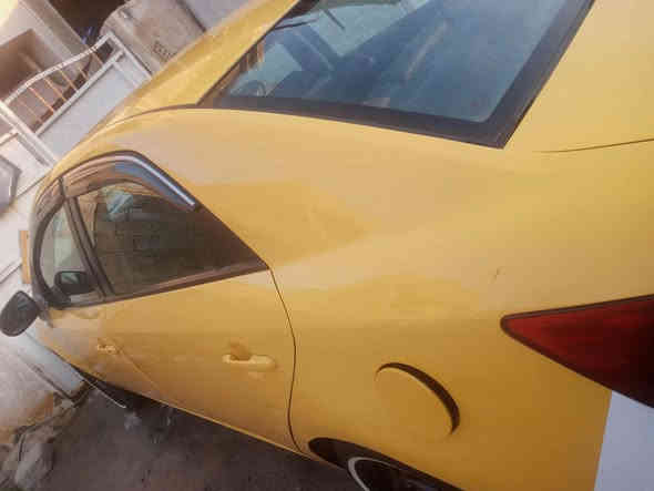 سلام عليكم 
فورتي 2013 وارد امريكي حادثها بسيط موجود سونار ...تخم تاير صدر مكينه كير مكفول ...كشر خير من الله اكو طخه بين الجاملغ الخلفي والباب بظهر السايق السعر 97 وبيها حق الجيه رقم بغداد انكليزي بأسمي مصفره السياره هيئه أي استفسار ***********
