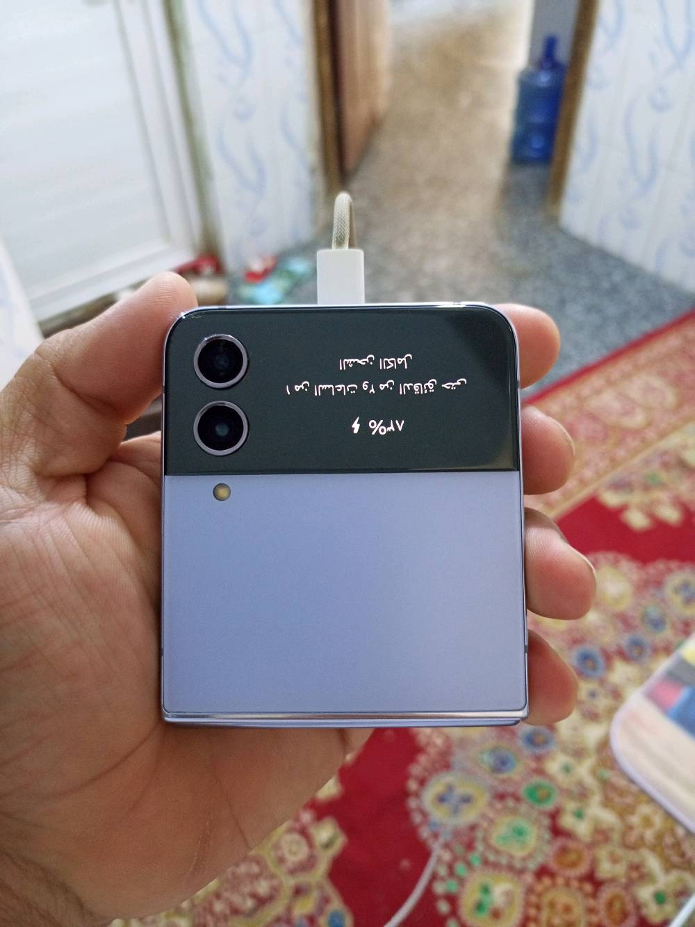 جهاز سامسونك Zفليب٤ ذاكرة ١٢٨ جهاز نظيف جدا وبحالة ممتازة 
مواصفات الجهاز معروفة ابحث وشوف بنفسك

الجهاز بشريحة فعلية وشريحة الكترونية
وبطارية الجهاز ٣٧٠٠ ملي امبير 

السعر ٣٢٥ الف وبي مجال للطيبين والشراية والمهتمين

الشراي يتفضل خاص او واتساب وبي مجال بسيط