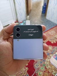 جهاز سامسونك Zفليب٤ ذاكرة ١٢٨ جهاز نظيف جدا وبحالة ممتازة  مواصفات الج...