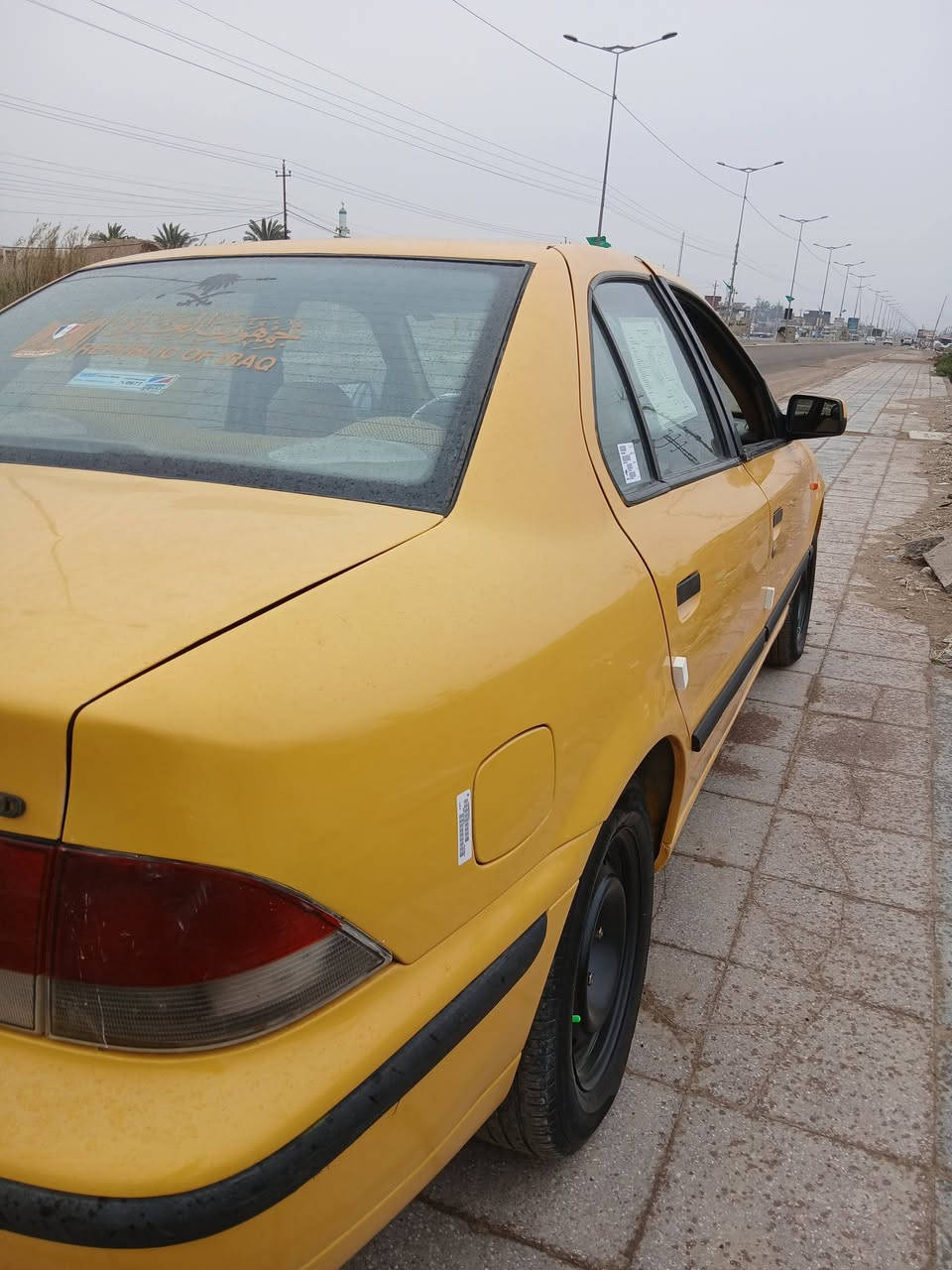 السلام عليكم سمند موديل 2011 مكفولة من ضربة وتبديل بيهه صبغ شي قليل لا خياس ولا جراد كير مكينة جدد تخم تاير حدادية أمامي خلفي جديد كهربياتهه كلهه شغالة سنتر لك سايد بريك رقم نكليزي سنويتهه 3031 هية وغرامة مصفرة عارضهه 
38 بيهه مجال حك الجية رقمي ***********
