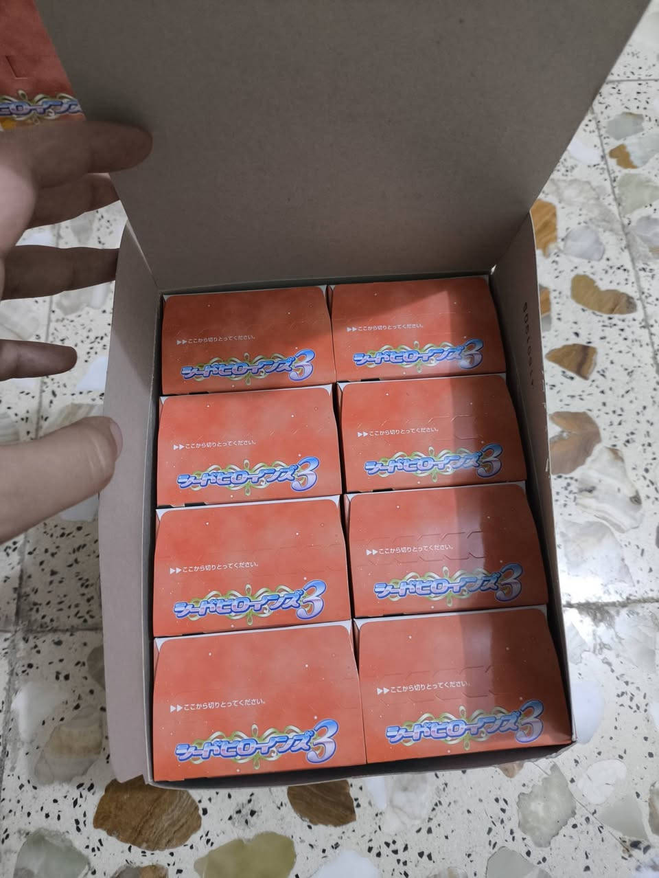 يا الله اخوان
بوكسات لشخصيات كاندام
صناعه بانداي اصلي كلاسك
كل كارتونه بيها ٨ بلايند بوكس تطلع بي شخصية عشوائية من ٥ شخصيات، كلها كبس ما مفتوحة بس فتحتلي باكيت للتصوير


**إذا كنت صاحب هذا الإعلان وتريد حذفه لأي سبب، رجاءا أرسل رسالة إلى الدعم الفني**