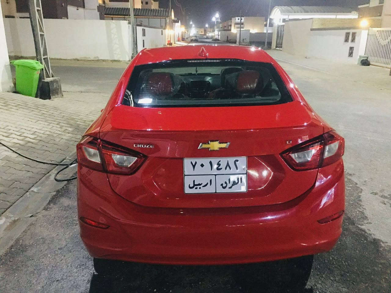 شوفرليت كروز موديل 2019 
 رقم اربيل بأسم شركه سنويه 2027
السيارة نضيفة

عداد المسافة 73 الف mi الفئة  LT

 مواصفات
-كير أوتو + عادي
- كشنات جلد احمر
- كشن السائق كهربائي
كشنات تدفئة
 نظام ABS
- مانع انزلاق
-حساس أطارات 
- كامره دواره
-شاشه اعطال
-ويل كب 
-اوتو ستوب
-مثبت سرعه 
-فول تحكم ستيرن
بلوتوث + aux + usb
- جنطة بصمه
 محرك 1400 تيربو 
مكان السياره النجف الاشرف
واتساب. ***********
