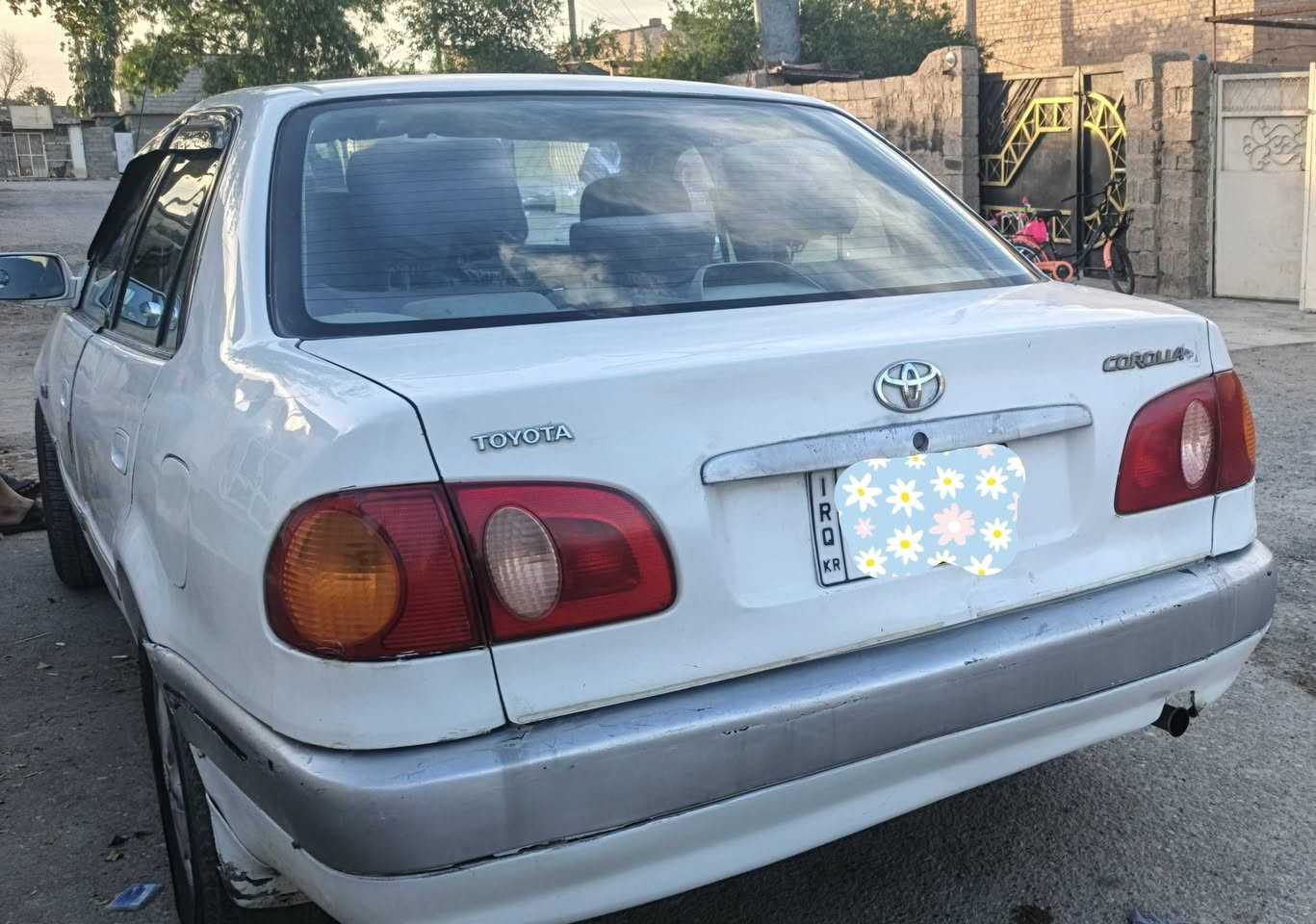 للبيع سيارة Toyota Corolla موديل ٢٠٠١
السيارة جاهزة بالكامل
تبريد ممتاز ❄️
تدفئة 🔥
كير ومحرك بحالة جيدة
كهربائيات كاملة
السيارة باسمي مباشرة
السعر: ٦٠
للاستفسار والاتصال: ***********
