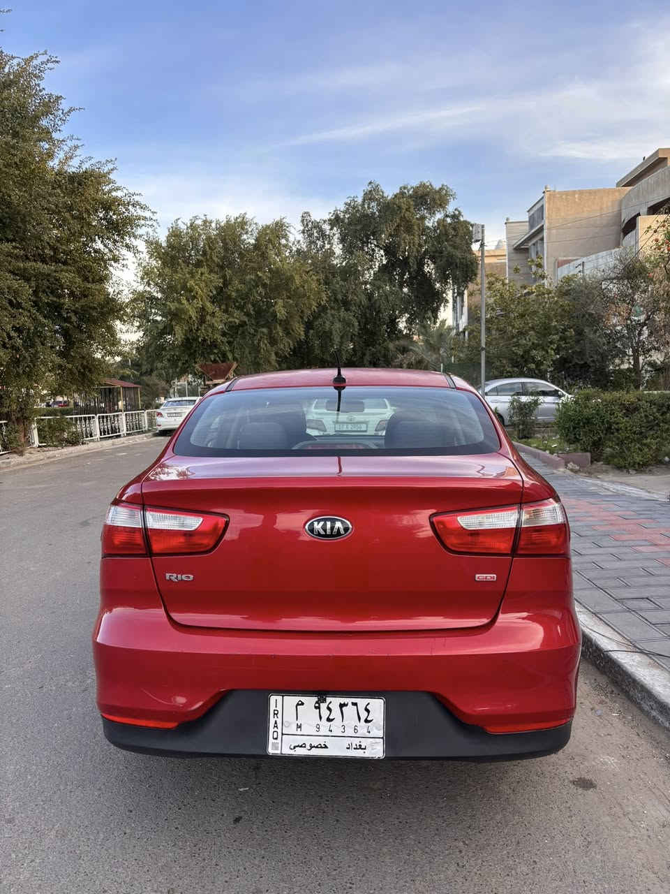 كيا ريو 2017 امريكي محرك1600gdi ماشية 48 الف السيارة جاهزة مبيهة نقص كير ومكينة وتبريد وصدر وتخم تاير لوك تحكم جهتين وكامرا دوارة وبقية المواصفات بيهة 4 قطع صبغ بدون دواخل بدون شواصي لغود تكم مكفولة كتلوكات الشركة والسبير والعدة بعدهن ممفتوحات رقمهة بغداد بأسمي سنوية لل 2028
السعر 92 وبيهة مجال بسيط
للاستفسار الاتصال  ***********
مكاني بغداد العطيفية مقابل سيطرة عبدالمحسن
