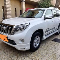 سيارة برادو موديل 2014 تبريد 3 قطع كشنات كهربائي السايق والبصفه نظام ت...