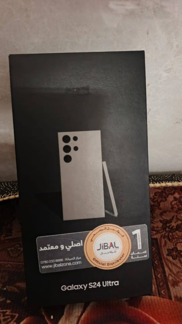 السلام عليكم الاجهاز سامسونج الترا 24s جهاز وضع الشركه ما مستخدم قليل بي كارت ضمان موجود من شركه عين الفهد الاستبدال شاشه جهاز معنى الكلمه نضيف كلش مكفول من شاشه وضهر بطاريه 95 مكانه الديوانيه المركز .. رقم التليفون ***********
