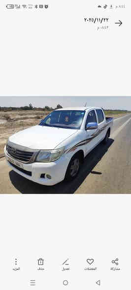 السلام عليكم لبيع هايلوكس مكفوله كفالة.. كير عادي سياره جاهزه موديل 2012..رقم انكليزي 
وارد كويتي..***********
