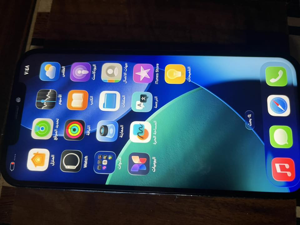 ايفون ١٢ برو ماكس

مبدل شاشه نوعيه زينه 

وبطاريه كذلك مبدله

 وفيس ايدي متوقف برمجه مالته ١٠ دينار 

نظافة الجهاز ميه بالميه

السعر ٣٠٠ بيه مجال

للتواصل ***********
