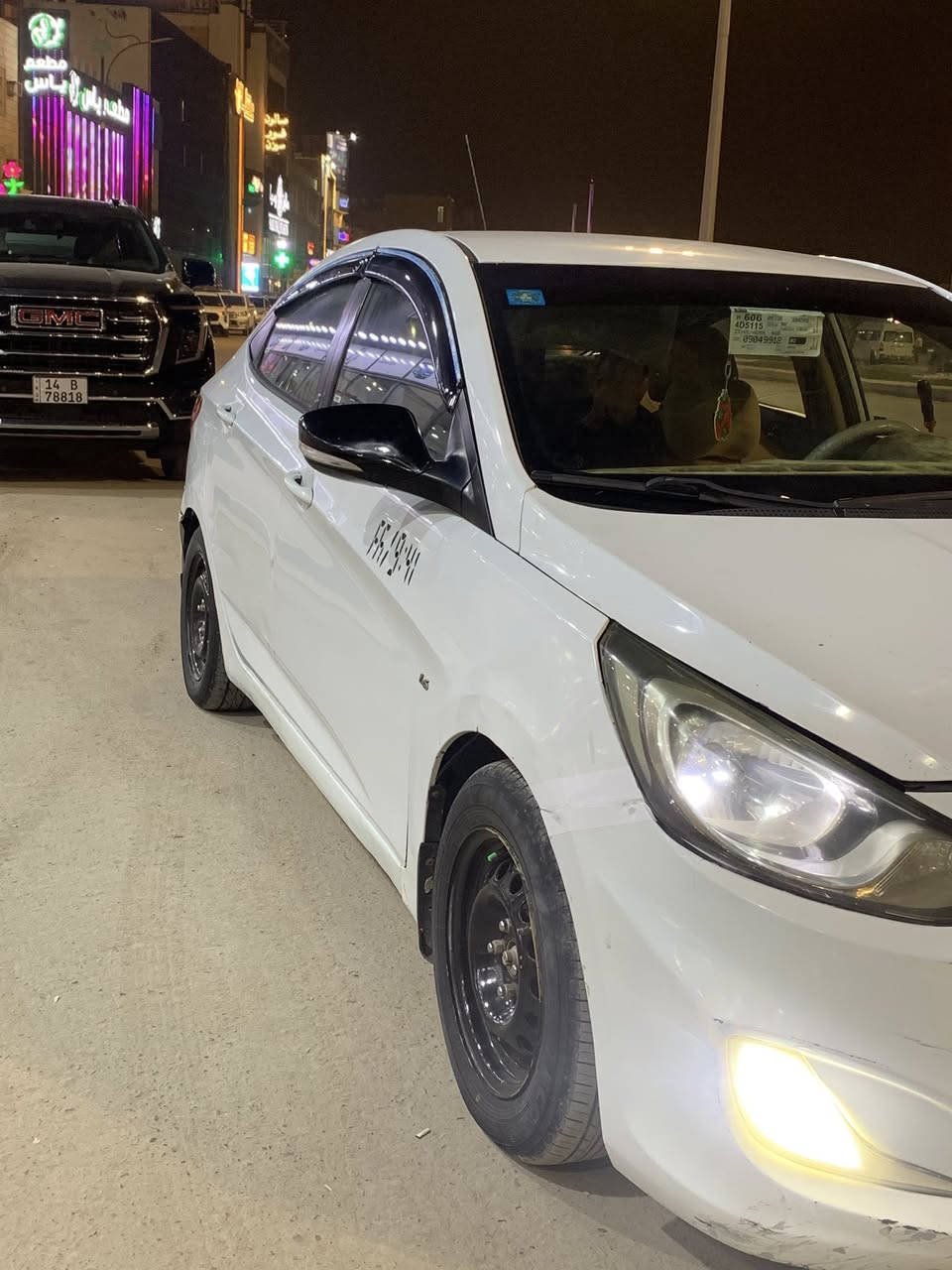 اكسنت موديل 2012 وارد خليجي مكينه دوش 1600 قطرتين المرغوب السعر (75) رقم بصره انكليزي السياره باسمي سنويتها تنتهي بسنه2030 السياره بيها نفخه صارله ٣ايام وكلمن يشخص بكيفه والبدي بي مكانات صبغ السياره مكفوله من الضربه وصبغ عام واصوليات مكاني البصره ابو الخصيب  ***********
