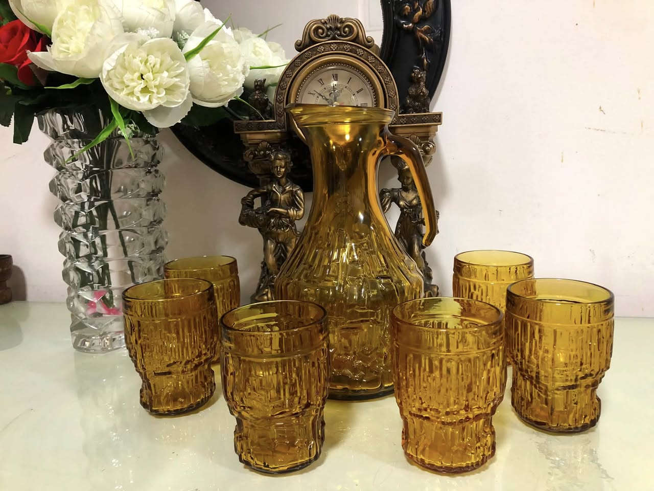 طقم شربات عدد القطع ٧ بسعر مناسب


**إذا كنت صاحب هذا الإعلان وتريد حذفه لأي سبب، رجاءا أرسل رسالة إلى الدعم الفني**