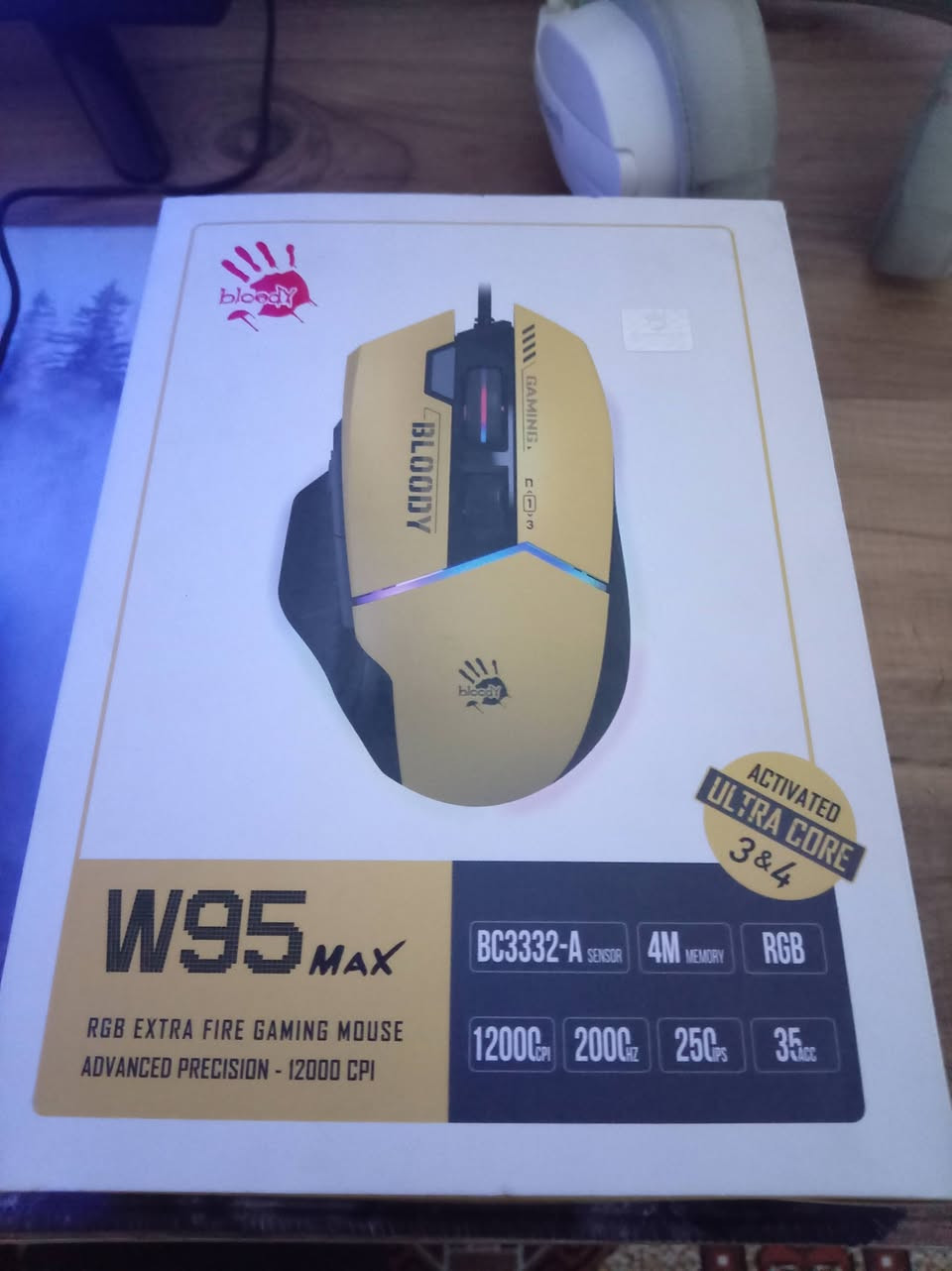 Bloody 95w max
نضيف كلش استعمال قليل ب ٢٥ قفل توصيل ما عندي
مكاني بغداد حي العامل أو مراوس ب ماوس احسن و انطي فرق


**إذا كنت صاحب هذا الإعلان وتريد حذفه لأي سبب، رجاءا أرسل رسالة إلى الدعم الفني**