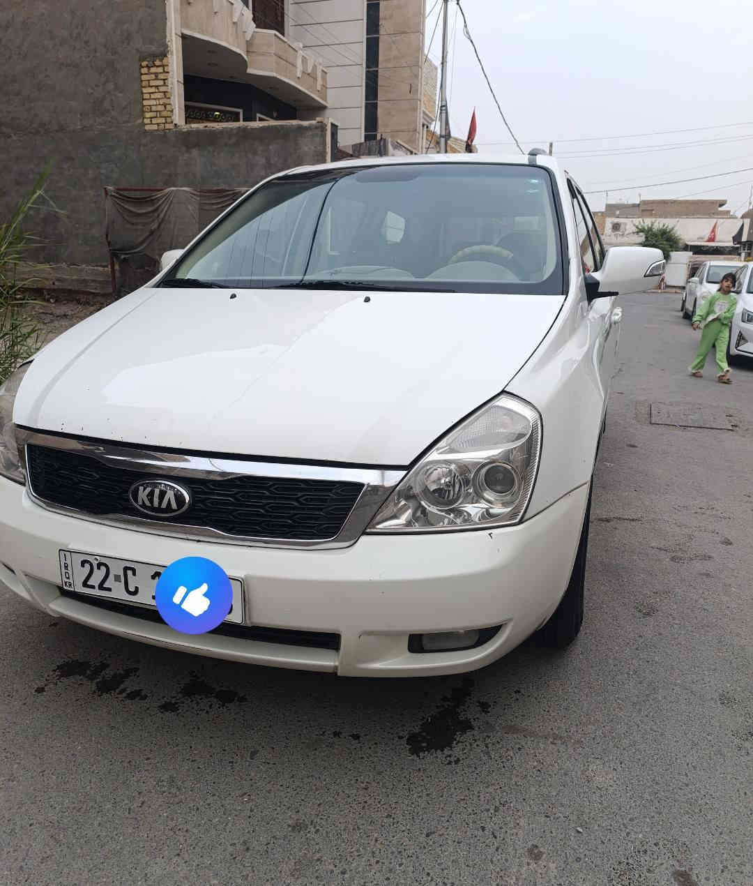 سلام عليكم عندي كية كرنفال خليجي 2014 رقم اربيل دولي بسمي سيارة جاهزة من كلشي  محرك كير مكفولات سيارة بيها قطعتين تبديل وقطعتين صبغ وسونار مرفق بل منشور سعر 157 بيها مجال بسيط  ستفسار على هاذة رقم ***********  مكان واسط نعمانية الي مايعجبة السعر يعبر المنشور بكلمة طيبة وربي يرزق الجميع
