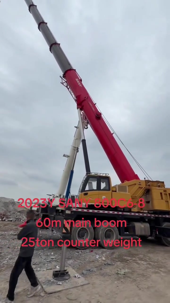 2023Y SANY800C6-8
25ton counter weight
60m main boom
008618963213533


**إذا كنت صاحب هذا الإعلان وتريد حذفه لأي سبب، رجاءا أرسل رسالة إلى الدعم الفني**