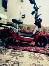 دراجه شحن حجم 14 الدراجه نضيفه بطاريات جدجد السعر 225 وبيه مجال رقم ال...
