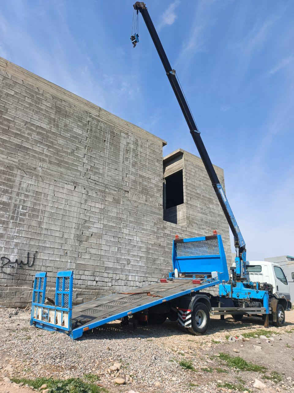 السلام عليكم
كرين مسيبوشي فوسو للبيع صطحة 
موديل 92 
بودي نزال ياباني جك واحد وجب
3سليت مخالف  3600  ول رابع يدوي 
محرك 6سلندر
6استدات
السيارة بسمي ومثبت بل سنوية كرين تحويل ثاني يوم هزة جديدة 26 السنوية لحد 29
  مكان السيارة  موصل
الرقم
*********** بي واتساب
