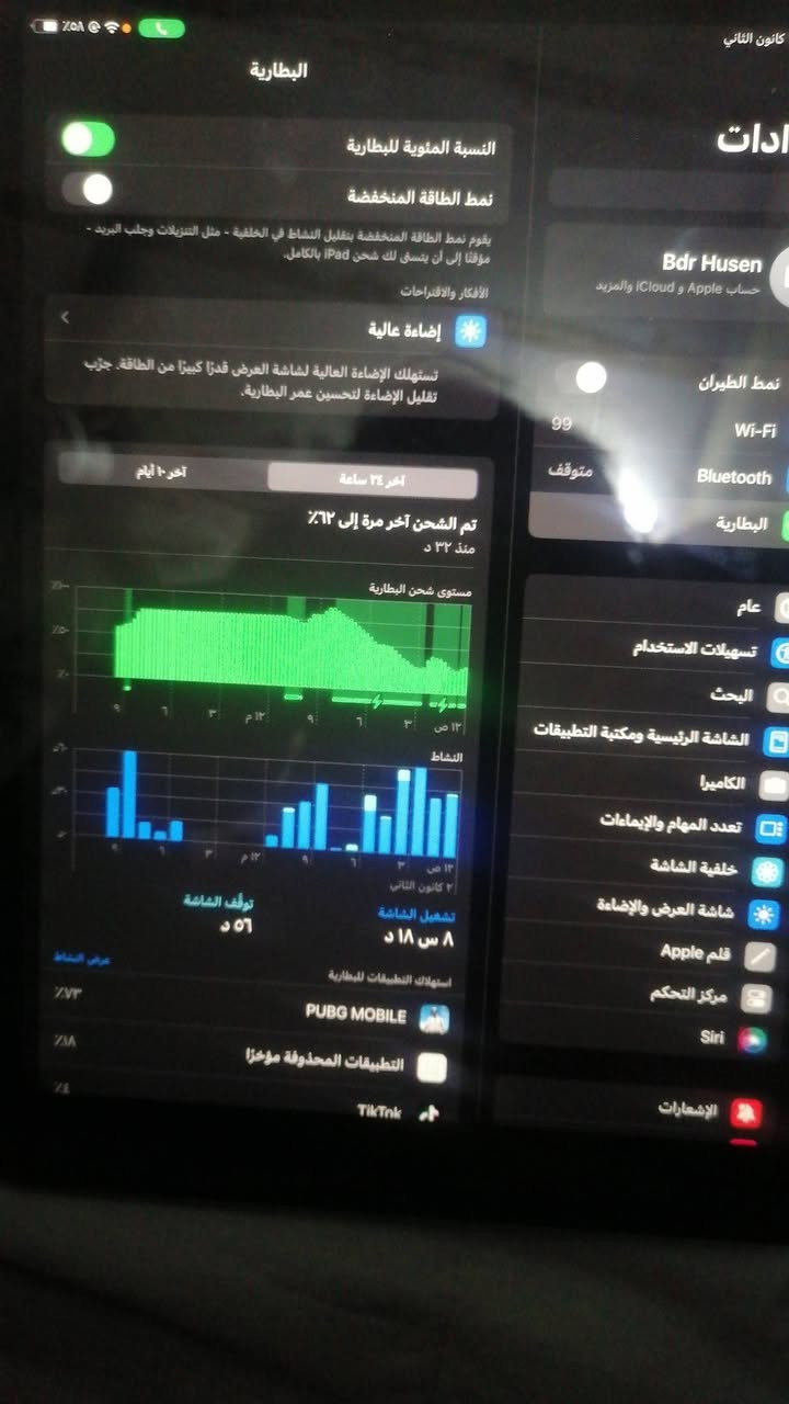 ايباد 9
64 كيكابايت 
مكاني ناصريه سوق الشيوخ 
السعر 325
***********
