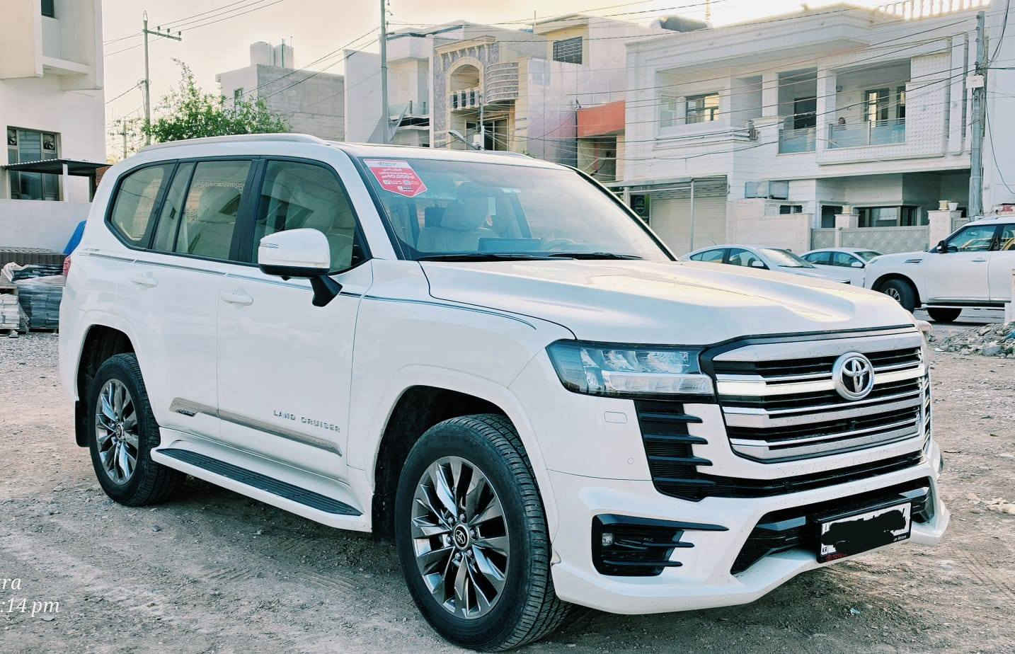 تۆیۆتا لاندکروز 2024 مواسەفات  G-XR Twin Turbi Limited گراند تۆرینگ
خۆم بە سفری ڕامکێشاوە مەکینەی V6
تەنها 15000km هەزار ڕۆشتووە
شاشە گەورە 5 کامێرا حاسە و ڕادار
كامل PPf كراوە 3 شاشە
سەقف سڵایت کوشن جلد و کارەبا
8 ئێرباگ تبرید مەرکەزی بەسمە شەغال
جەگ و سەلاجە لایت لید و زینۆن
تحکمات سەر سوکان چوار تایەی نوێی لەژێرە
سەنەوی و ژینگەی نوێیە تا 2030 
بەناو خۆمەوەیە تحویل و غەرامە بەشەرت

سعر : لە کۆمێنت داوای بکە ڕاستەوخۆ بۆت دێت 🤖 

دەعامی بۆ دەعامی بەشەرت
بێ بۆیاخ بێ سارد بێ شوخت
لەسەر دەقی شەریکە ماوەتەوە
کامل ئەشیای شەریکەی لەگەڵ
گێر و مەکیەنەی بەشەرت نەکراوەتەوە
برغوبانەدراوە لەسەر دەقی شەریکەیە
هیچ کێشەیەکی تێدا نییە

ژمارەی خاوەنەکەی
***********
وەتسئاپ 
شوێن / کەلار
