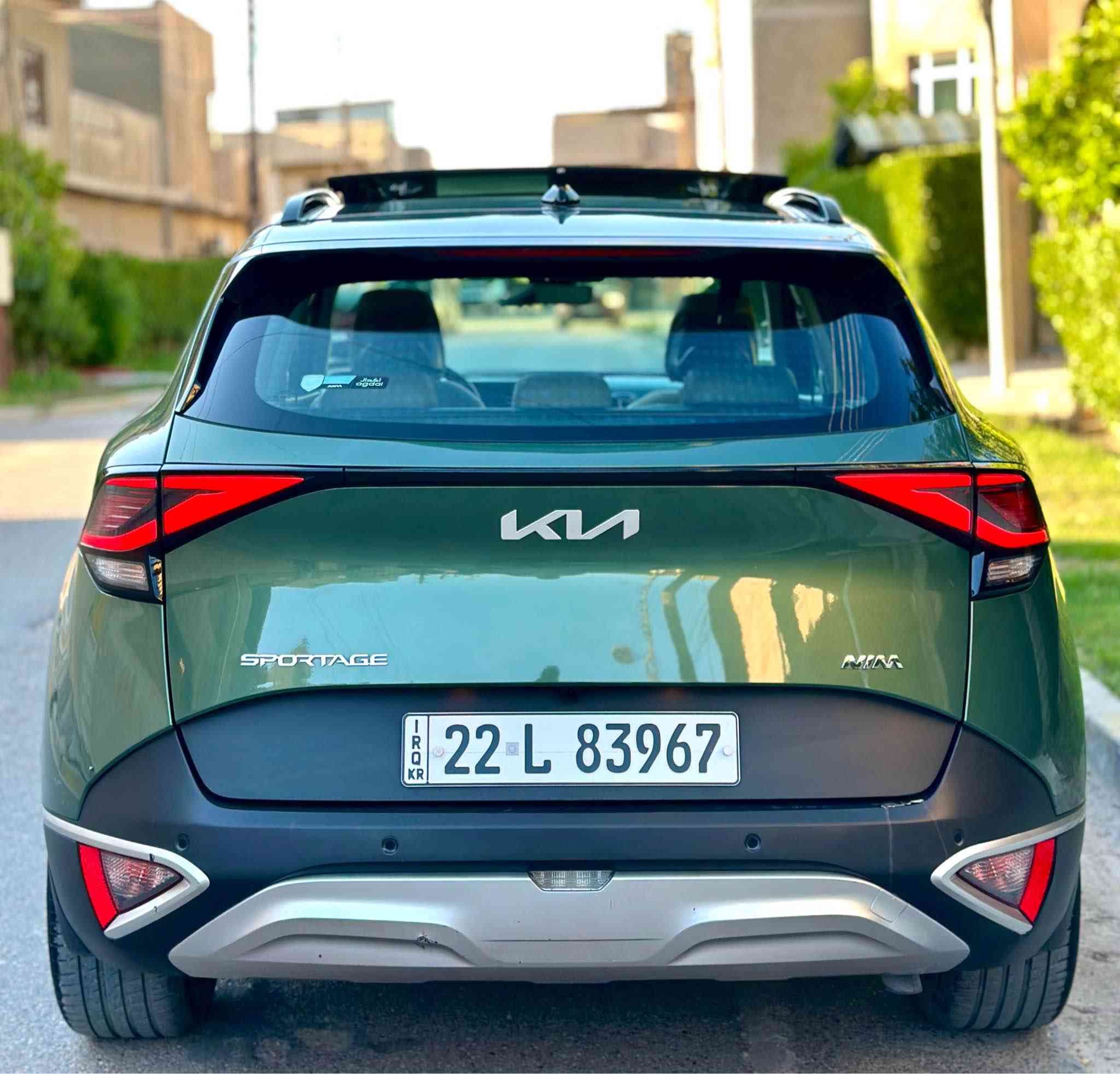 للبيع سبورتج 2024 خليجيه كفاله من الصبغ 
1. بانوراما 
2. محرك 2000 دوش 
3. مقعد جلد كهرباء عدد 2 
4. ماشيه 50 كم 
5. اوتو هولد 
6. اوتو ستوب 
7. شحن واير لس 
8. ابل كار بلي اوتو 
9. هاند بريك بصمه 
10. كشنات تدفئه تبريد 
11. هيتر ستيرن 
12. صندوق كهرباء
13. رادار امامي 
14. رادارخلفي 
15. رادار جانبي 360 درجه 
16. رقم اربيل تحويل مباشر 
17. العنوان بغداد السيديه ***********
18. السعر 229 وييها مجال بغداد, العراق
