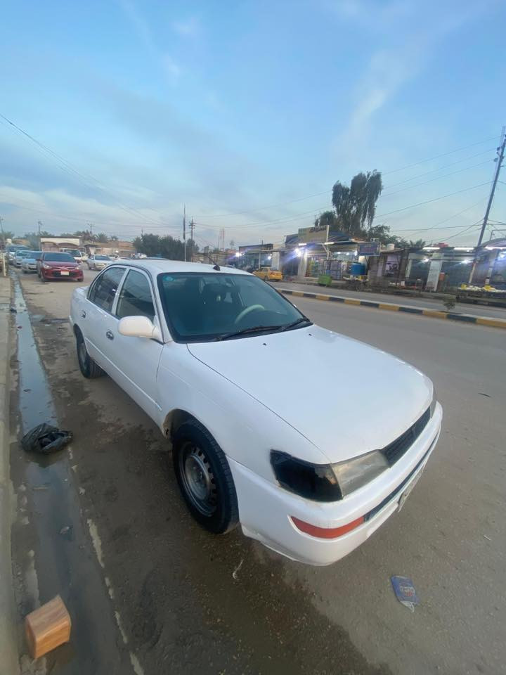 السلام عليكم 
كورلا مديل 93 جاهزة من كلشي مكفولة من كص ونقل جثة مكينة حدادية تخم تاير راعيها موجود يمي رقم بغداد سنوية لل 2027 العنوان مشخاب السعر 55 وبيها مجال
***********
