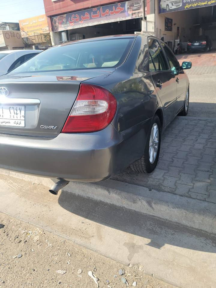 كامري ٢٠٠٤ كراند كندي صبغ عام اثر جراد السياره جاهزه مكينه كير صدر كهربائيات مبيها نقوصات سنويه لل٢٨ باسمي دفتر بانزين مكاني كركوك سيارة رقم كركوك السعر ٨٣ وبيها مجال 
*********** كركوك, العراق
