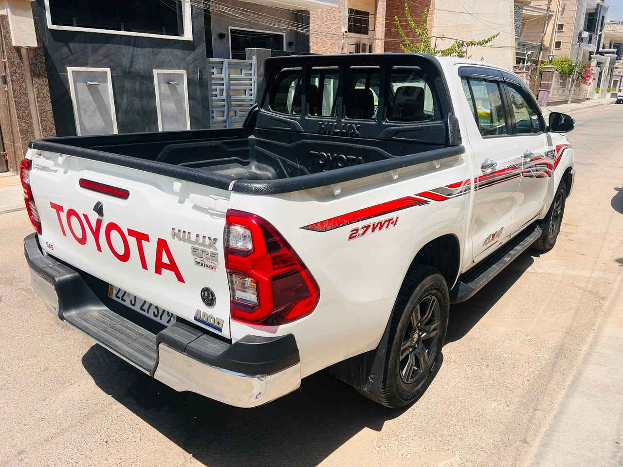 للبيع فقط
هايلوكس فور ويل موديل ٢٠٢٥ وكالة ساز تويوتا العراق 
رقم اربيل باسمي بعدها بالضمان وصيانتها كلها بالشركة 
ماشيه ٣٨ الف 
فور ويل رادار جانبي شاشه تبريد كشنات
وباقي المواصفات المعروفه
السياره جديده لوك تراي زيرو بشرط ومكفوله كفاله عامه وبيها سونار
رقم اربيل الجديد باسمي تحويل مباشر 
السعر 343 ورقه وبيها مجال بسيط

مكانها بغداد حي العدل 

للاستفسار ***********
